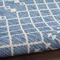 Nourison Positano Southwestern Navy Blue 8" x 10" Indoor/Outdoor Area Rug, , large