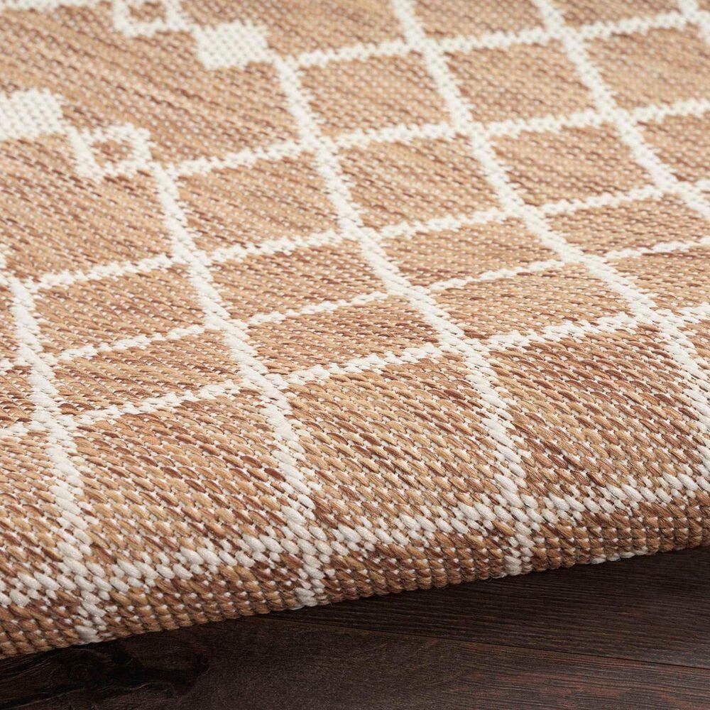 Nourison Positano Southwestern Jute 9&#39; x 12&#39; Indoor/Outdoor Area Rug, , large