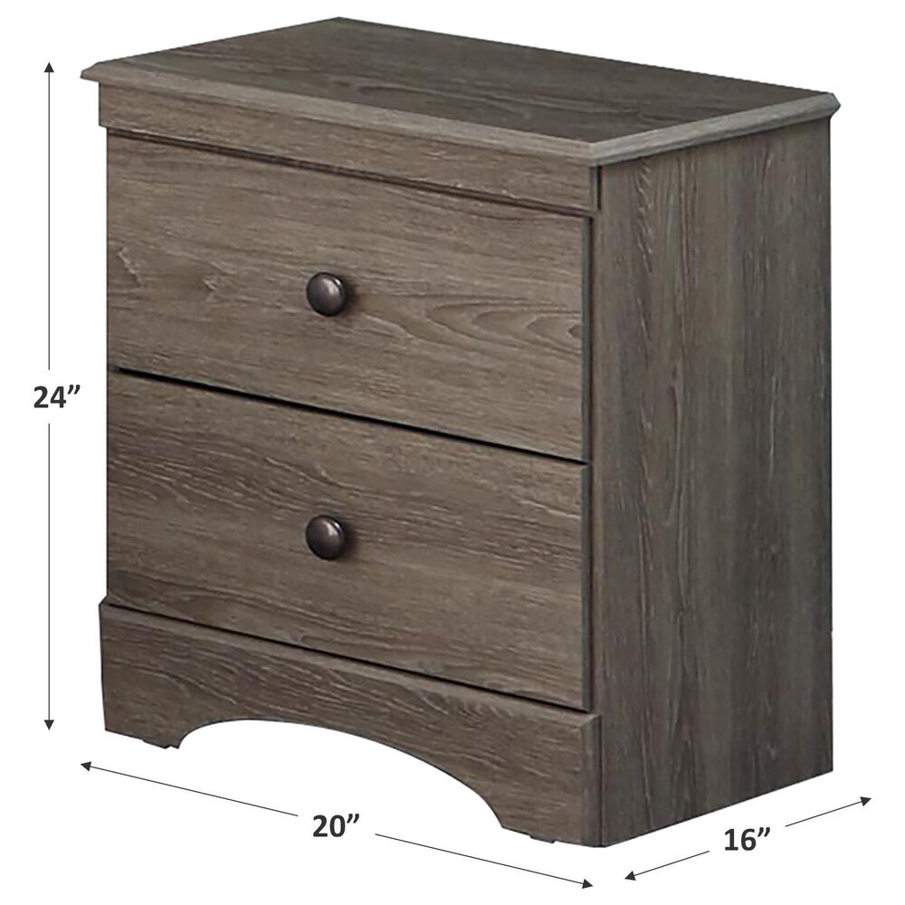 Seven Stars Mulberry Nightstand in Grey Antique, , large
