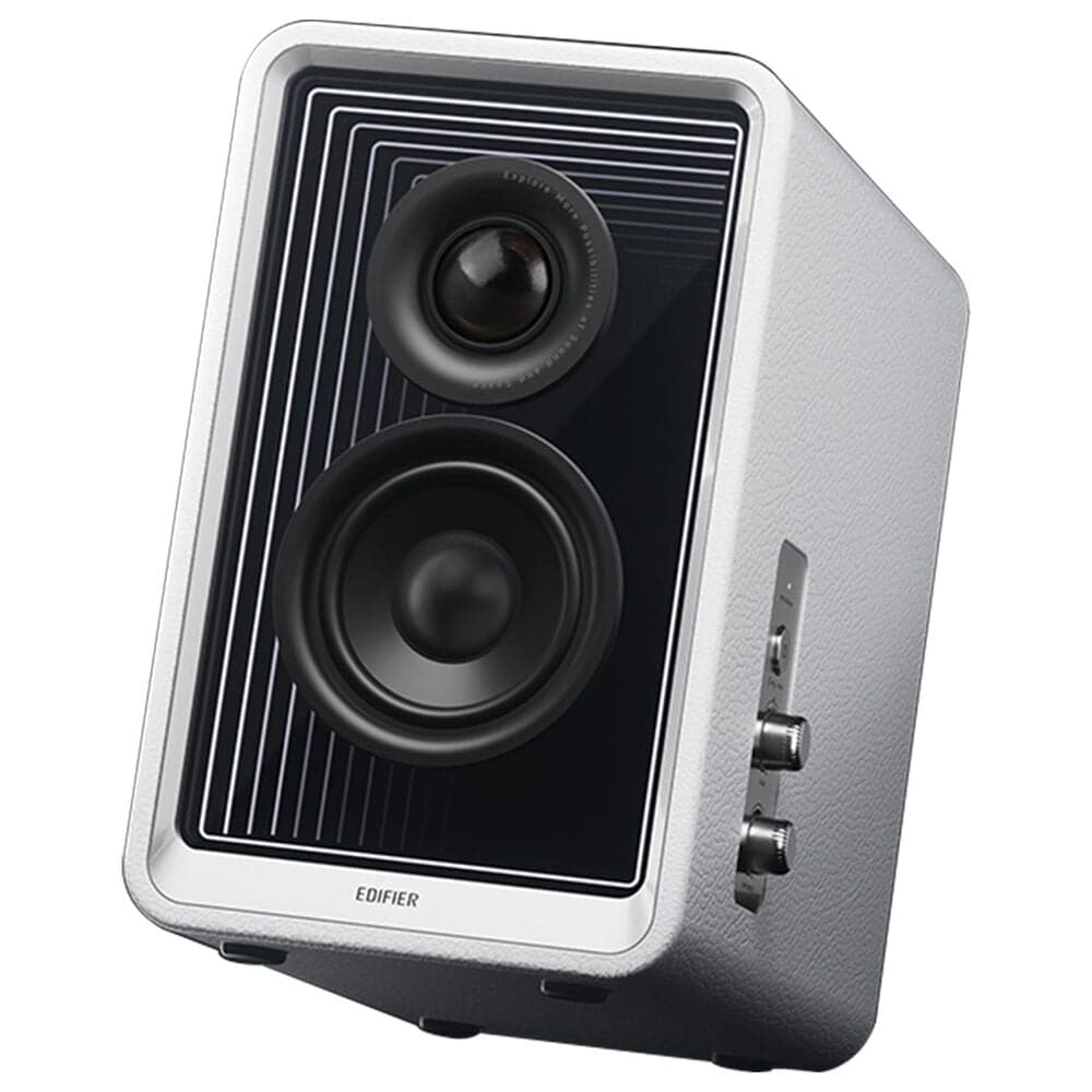 Edifier QR65 2.0 Hi-Res Audio Wireless Active Monitor Speakers Pair in White, , large