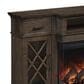 Fabio Flames Hamilton 70" TV Stand with Fireplace in Prairie Brown, , large