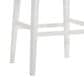 Armen Living Jane Bar Height Stool in White, , large