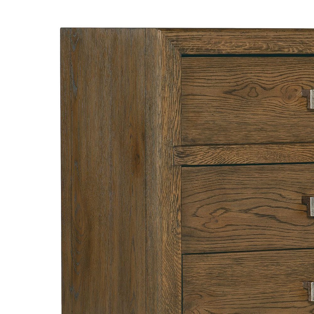 Hooker Furniture Chapman 3-Drawer Nightstand in Warm Brown, , large