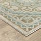 Oriental Weavers Maeve MAE03 Beige and Blue 6"7" x 9"6" Area Rug, , large