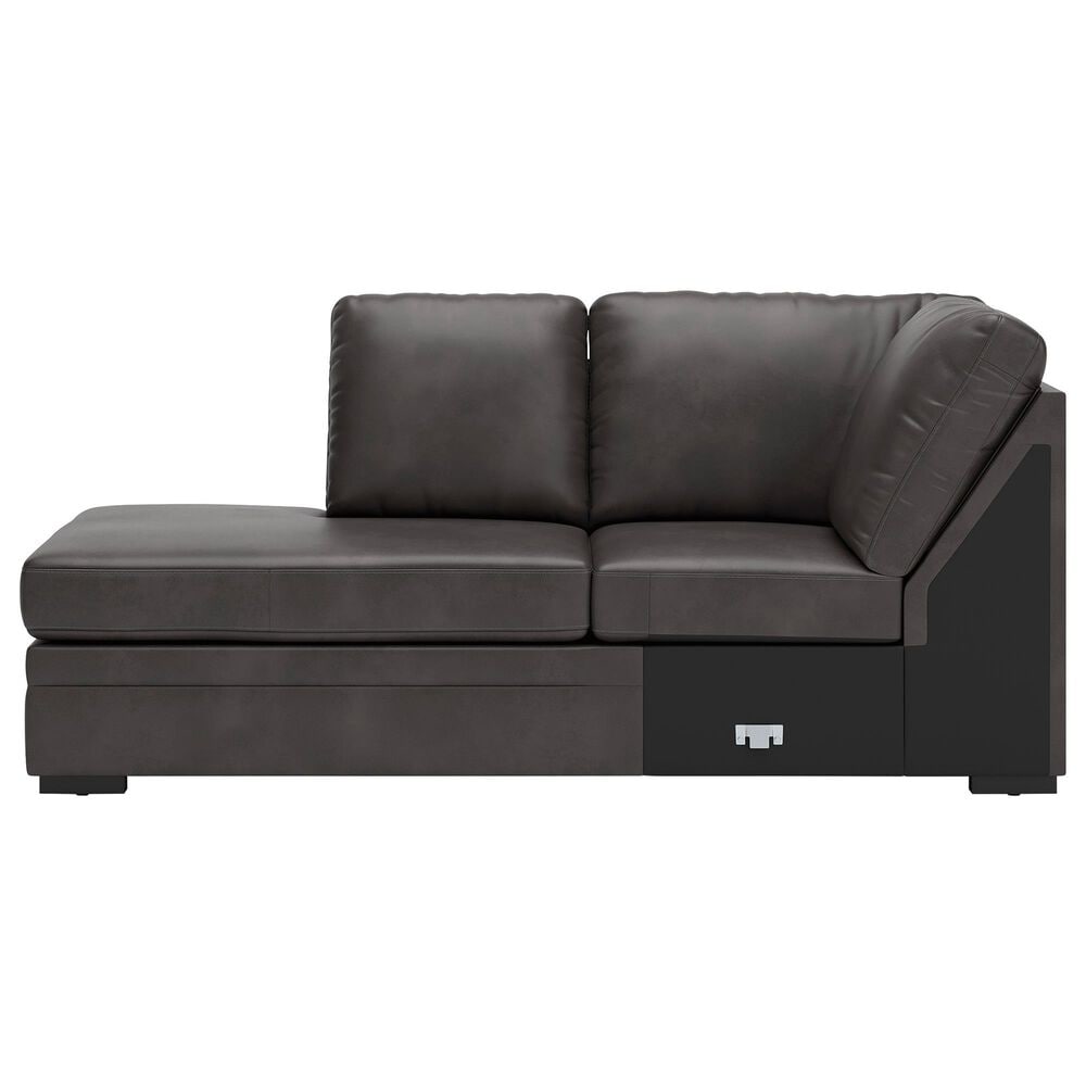Ashley Lofton-Pike 2-Piece Stationary Right Facing Sectional with Chaise in Shadow, , large