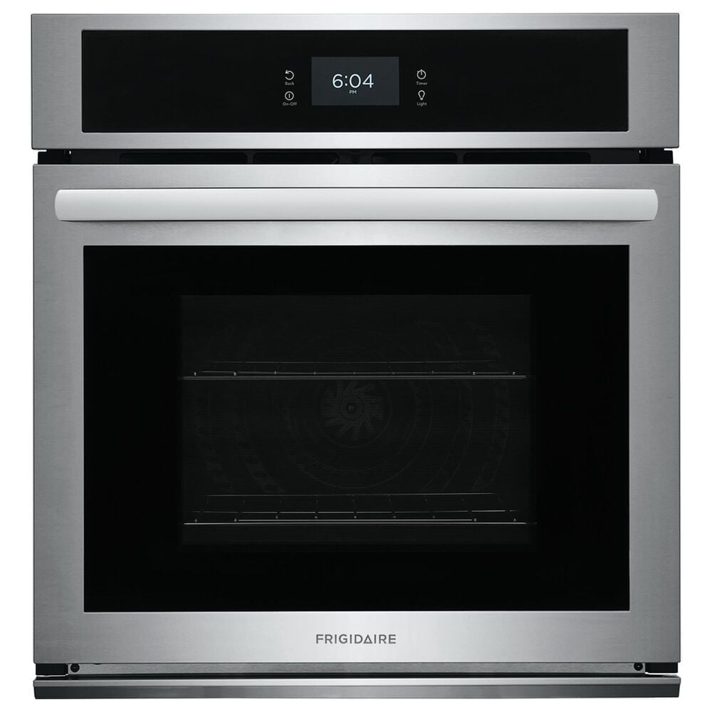 Frigidaire 2-Piece Kitchen Package with 27&quot; Single Electric Wall Oven and 30&quot; Gas Cooktop in Stainless Steel, , large