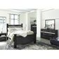 Signature Design by Ashley Starberry 5 Drawer Standard Chest in Black, , large