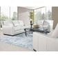 USA Premium Leather Accent Chair in Pebble Bone, , large