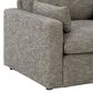 Ashley Dramatic Chair and a Half in Granite, , large