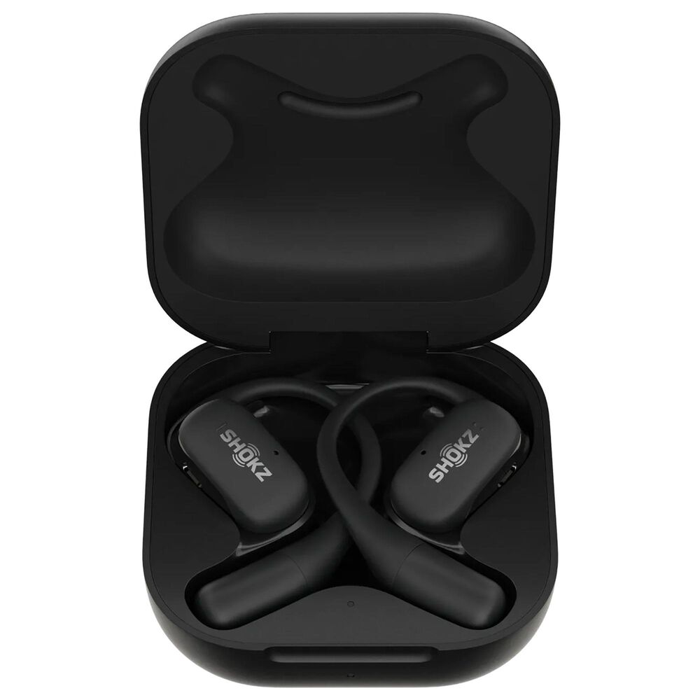 Shokz OpenFit Open-Ear True Wireless Earbuds in Black, , large