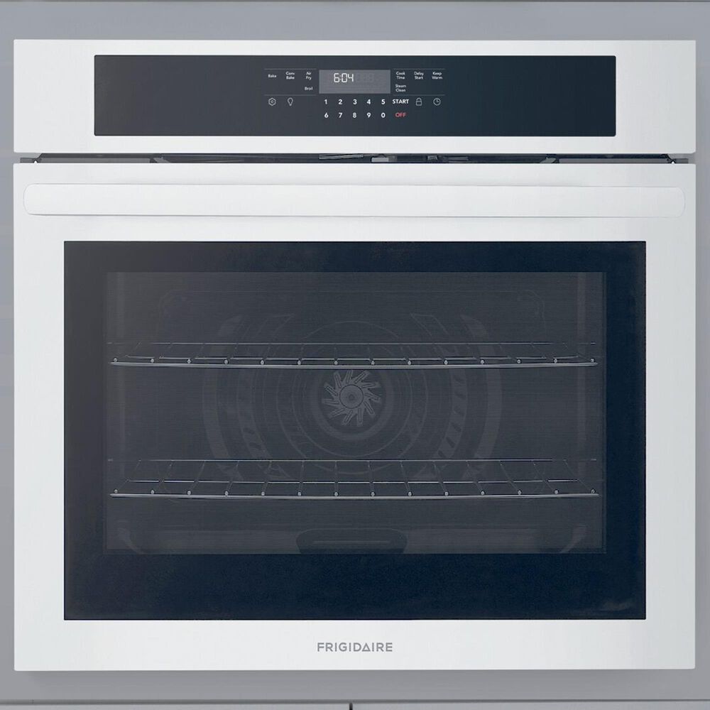 Frigidaire 30" Single Wall Oven with Air Fry in White, , large