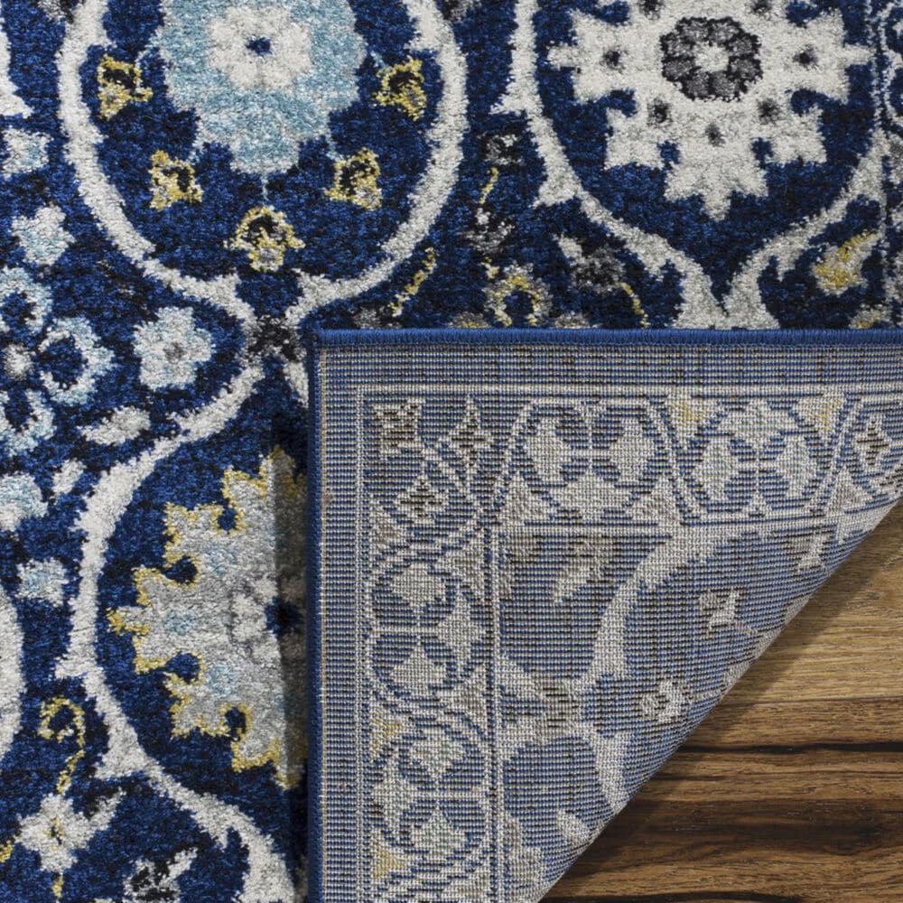Safavieh Evoke EVK210A 4&#39; x 6&#39; Royal Blue and Ivory Area Rug, , large