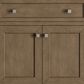 James Martin Vanities Chicago 30" Single Bathroom Vanity in Whitewashed Walnut with 3 cm Parisien Bleu Quartz Top and Rectangular Sink, , large