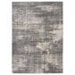 Nourison Rush CK953 5"3" x 7"3" Grey and Beige Area Rug, , large