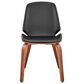 Blue River Brinley Dining Chair in Black and Walnut, , large