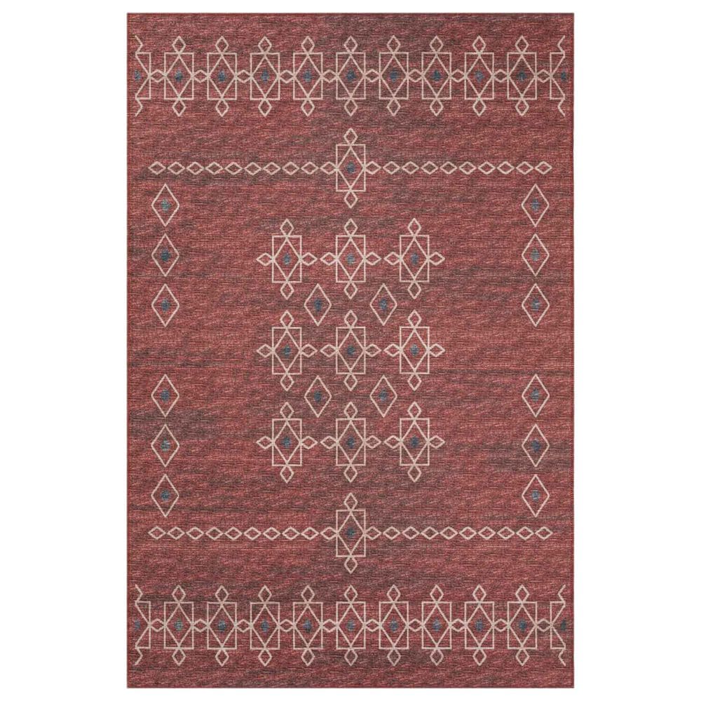 Dalyn Rug Company Sedona Southwestern 2"3" x 10" Paprika Indoor/Outdoor Performance Runner, , large