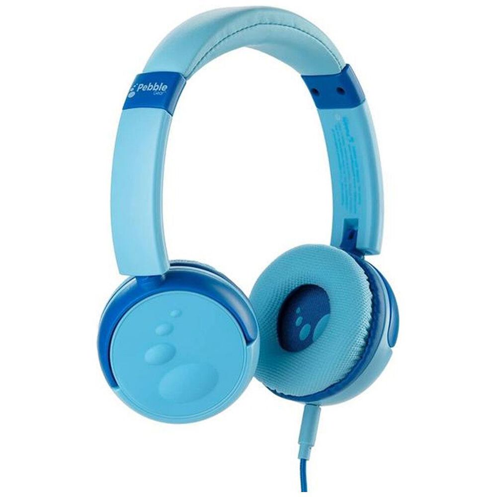 Pebble Gear Kids Wired Headphones in Blue, , large