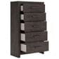 Ashley Prendonea 5-Piece Full Bedroom Set in Dark Charcoal, , large