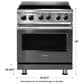 Viking Range 30" Induction Range with 4 Elements in Damascus Gray, , large