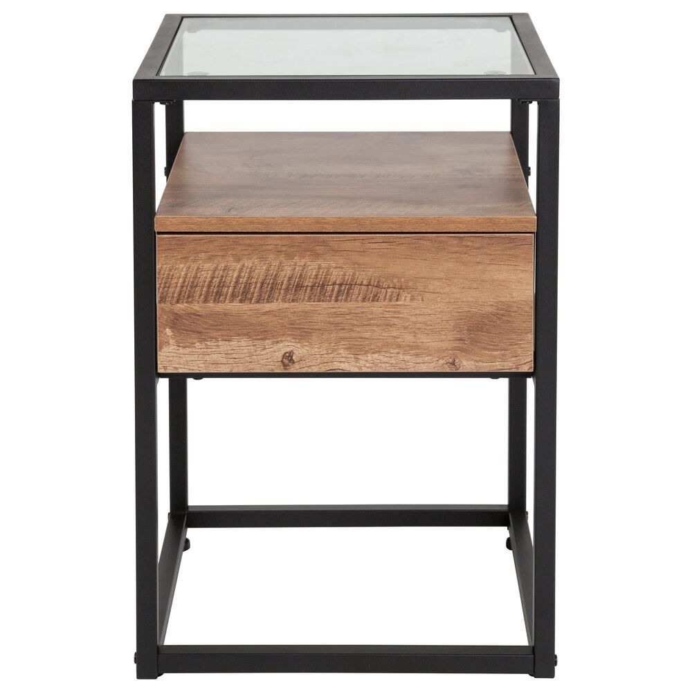 Flash Furniture Cumberland End Table in Brown, , large