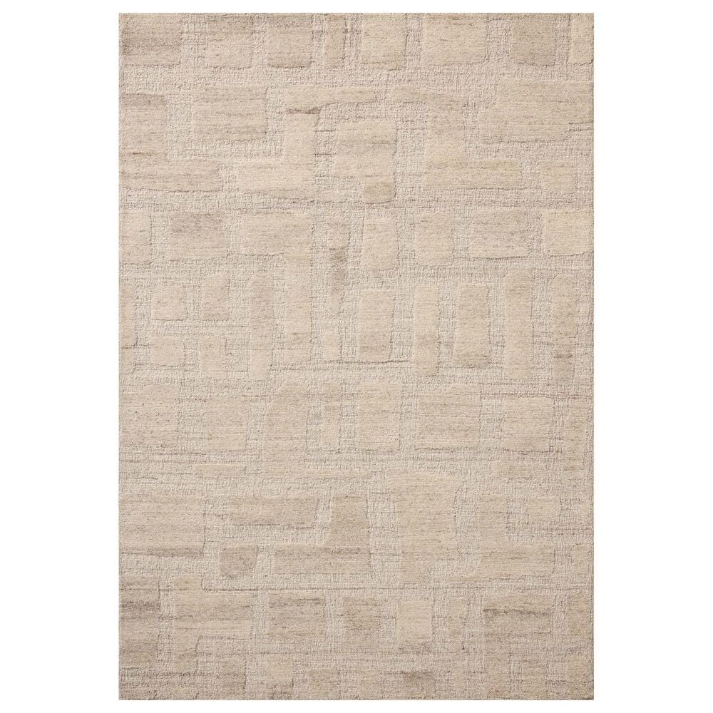 Loloi Hartley Ivory and Natural 9"3" x 13" Area Rug, , large