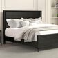 Furniture of America Bashford Queen Panel Bed in Natural Oak, , large