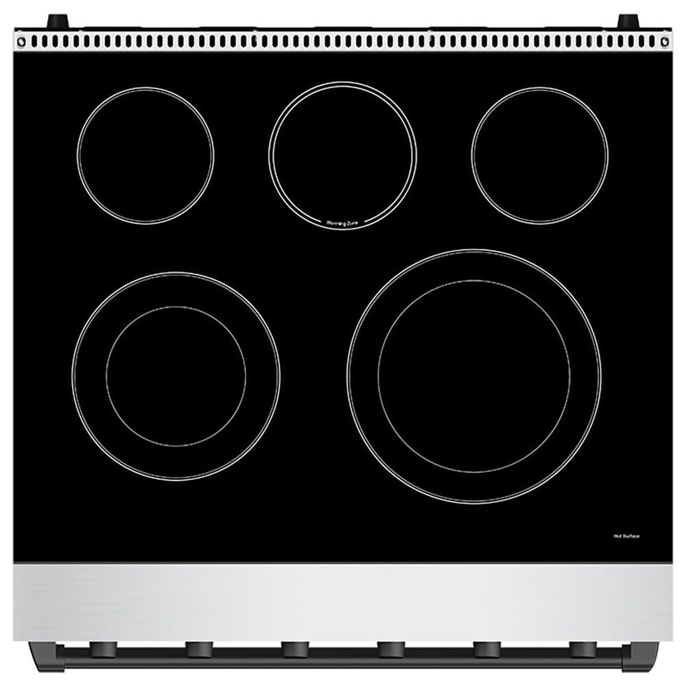 Thor Kitchen Gordon Ramsay 4.6 Cu. Ft. Professional Freestanding Electric Range with Black Handle Kit in Stainless Steel, , large