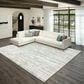 Dalyn Rug Company Winslow 3" x 5" Pearl Indoor/Outdoor Area Rug, , large