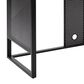 Valor Living Ace Computer Desk with Hutch in Grey Taupe and Matte Black, , large