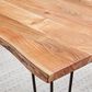 Pacific Landing Sherman Dining Table in Natural Acacia and Gunmetal - Table Only, , large