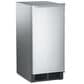 Scotsman Under-Counter Automatic Ice Machine with Gravity Drain in Stainless Steel, , large