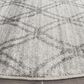 Safavieh Adirondack ADR105P-6R 6" x 6"  Silver/Charcoal Round Rug, , large