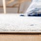 Safavieh Tulum 8" x 10" Ivory and Blue Area Rug, , large