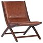 Blue Sun Designs Gibbs Leather Chair in Classic Brown, , large