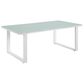 Modway Fortuna 6-Piece Outdoor Patio Sectional Set in White and Gray, , large
