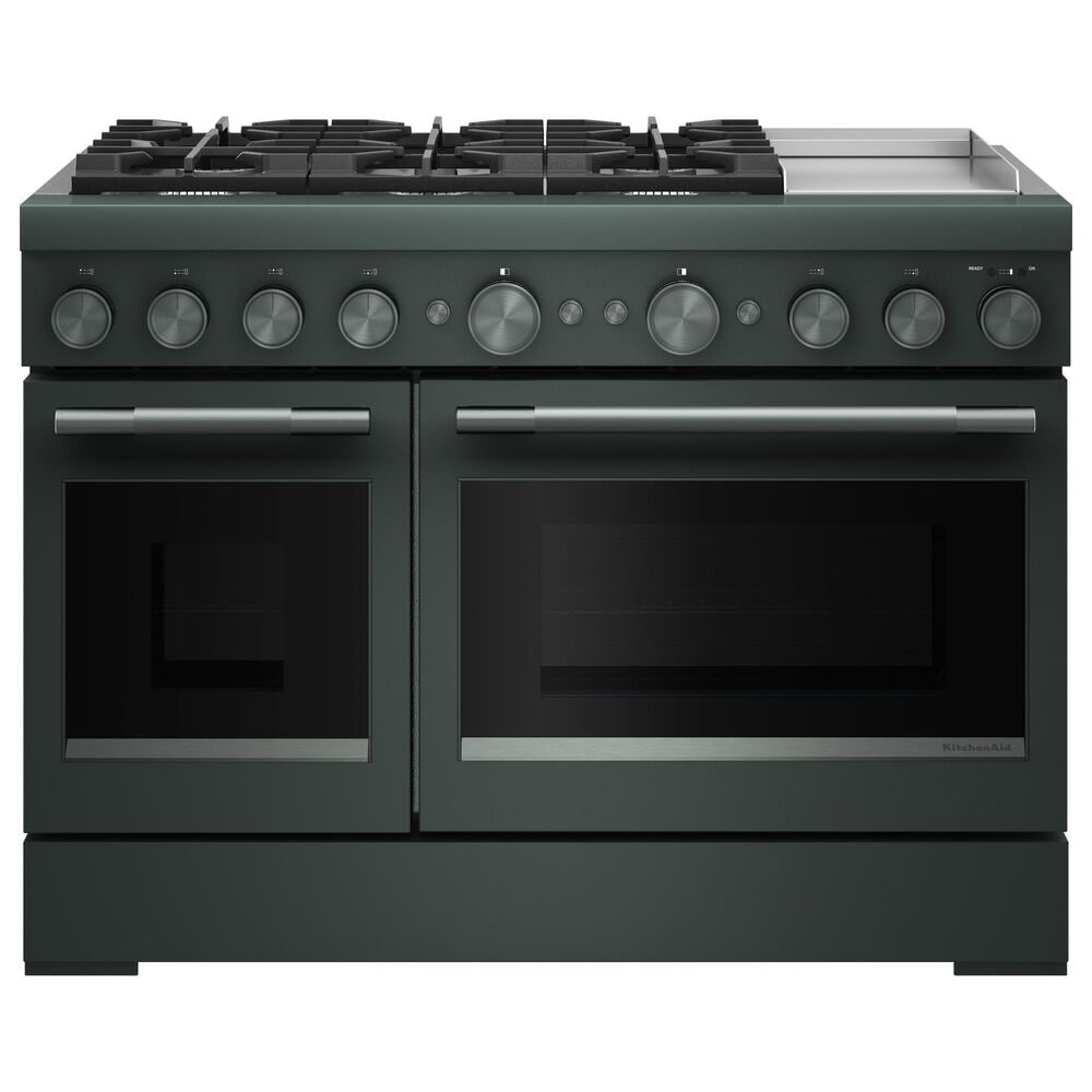 KitchenAid 6.3 Cu. Ft. Commercial-Style Dual Fuel Range in Juniper, , large