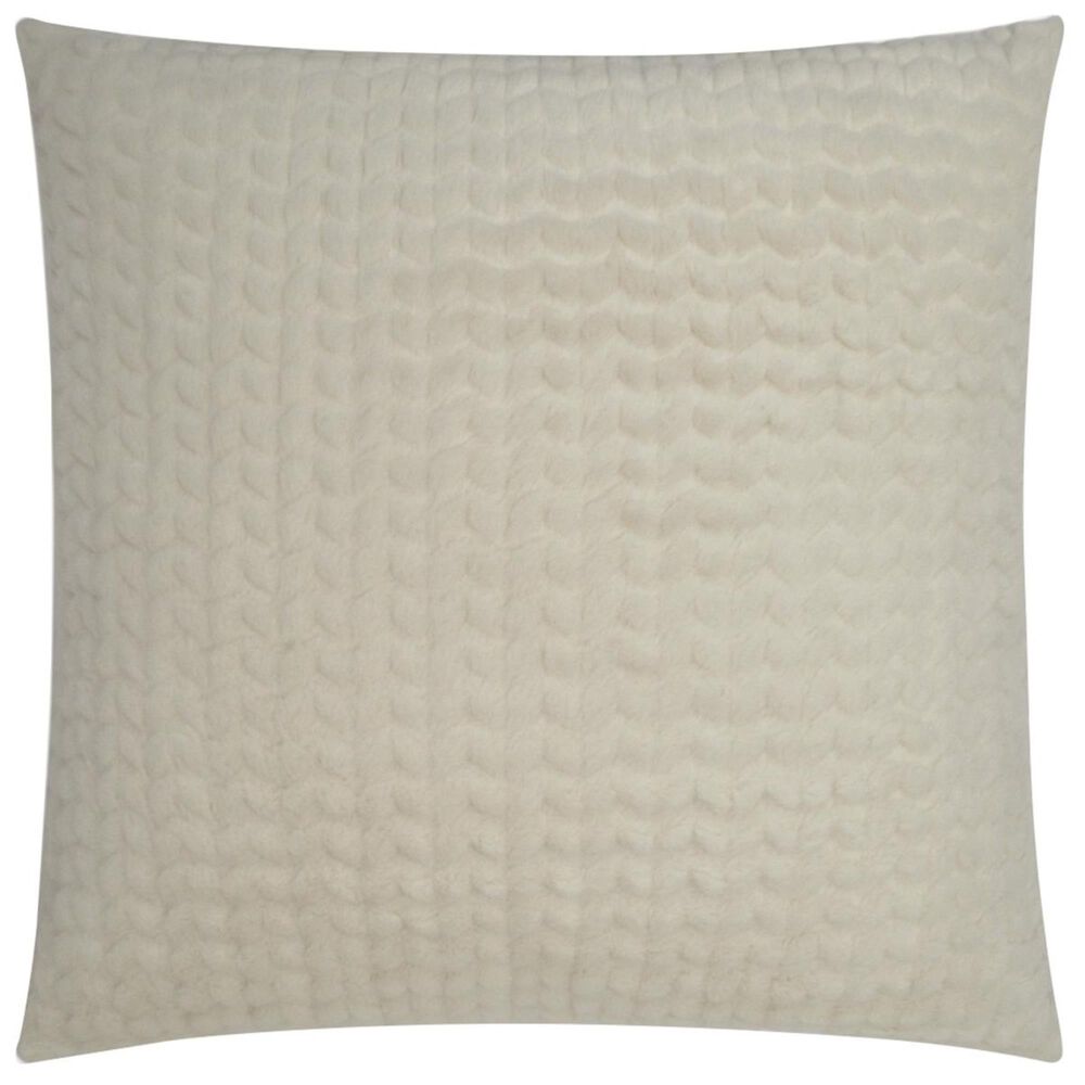 D.V.Kap Inc 24" Feather Down Decorative Throw Pillow in Dainty-Natural, , large