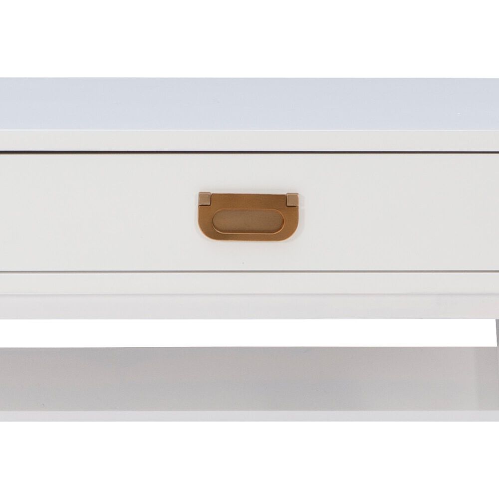 Linon Home Decor Peggy Writing Desk in White, , large