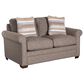 Hickorycraft Furniture Stationary Loveseat in Gray, , large