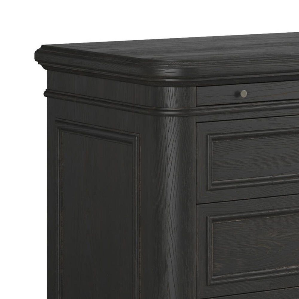 Vantage Atrium 3-Drawer Nightstand in Hand Rubbed Black, , large
