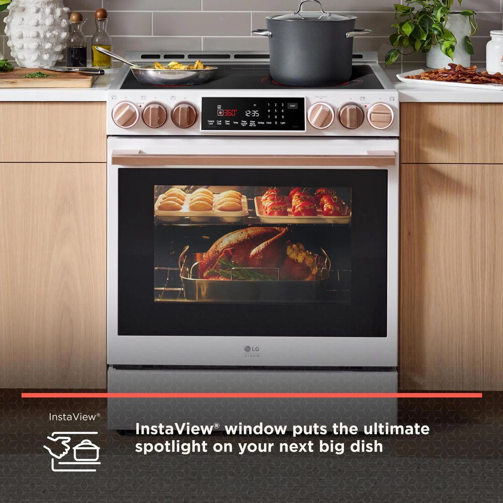 LG 6.3 Cu. Ft. Induction Slide-in Range in Essence White, , large