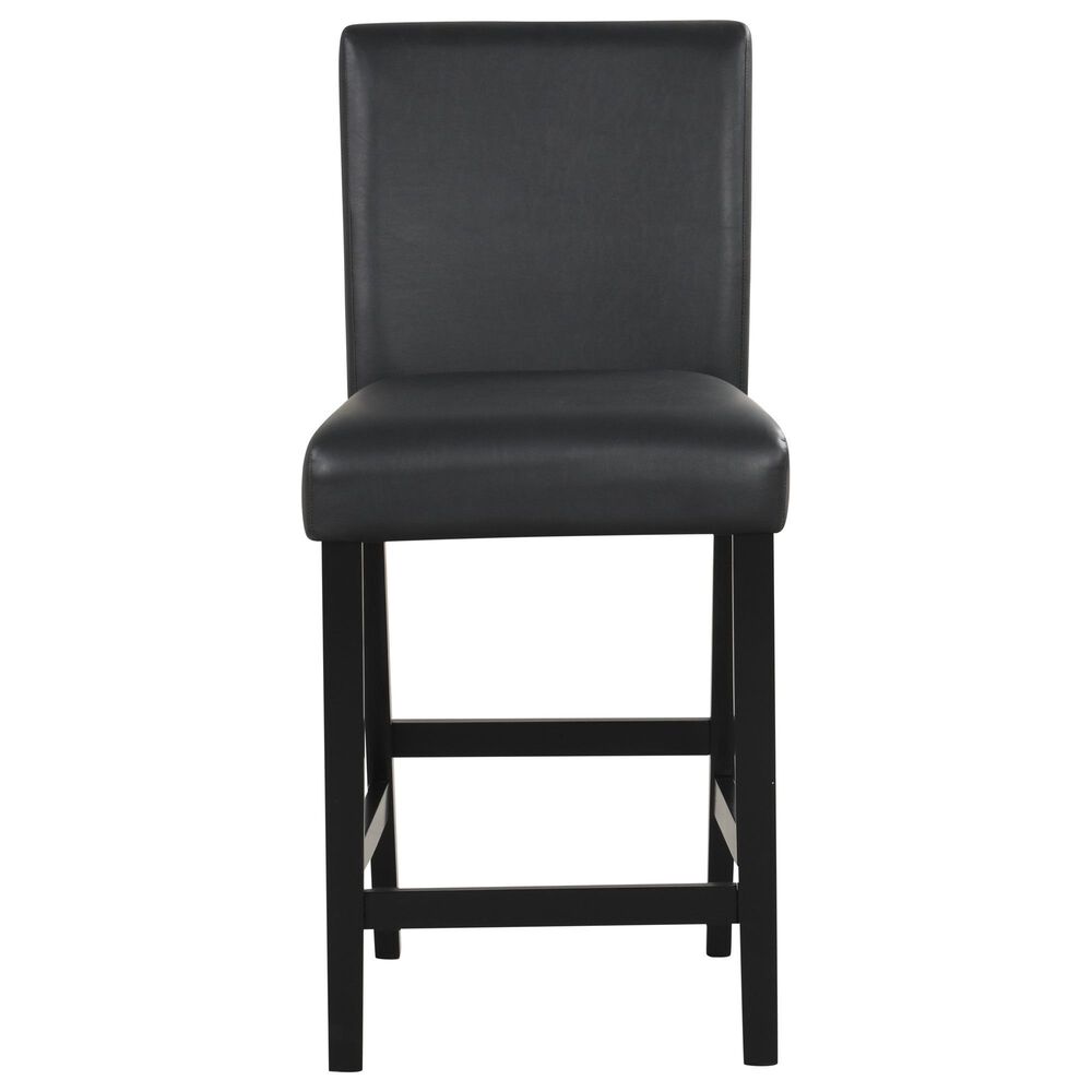Titanic Furniture Ariana 5-Piece Round Dining Set in White and Black, , large