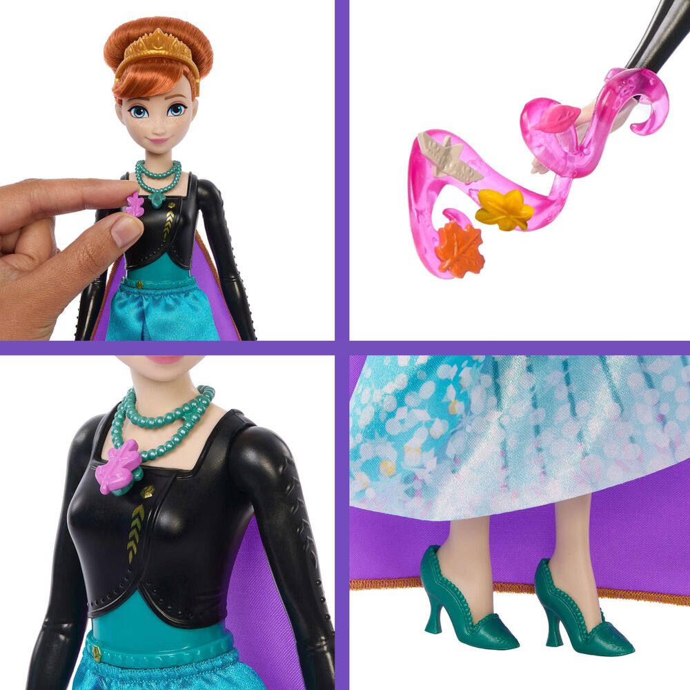Disney Princess Jewel Reveal Fashion Doll - Anna, , large