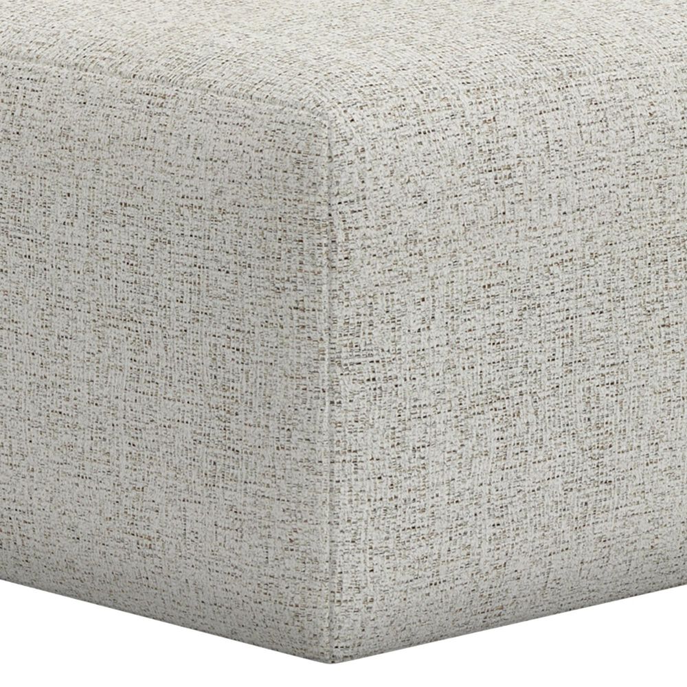 Hartsfield Tori 41" Square Cocktail Ottoman in Birch, , large