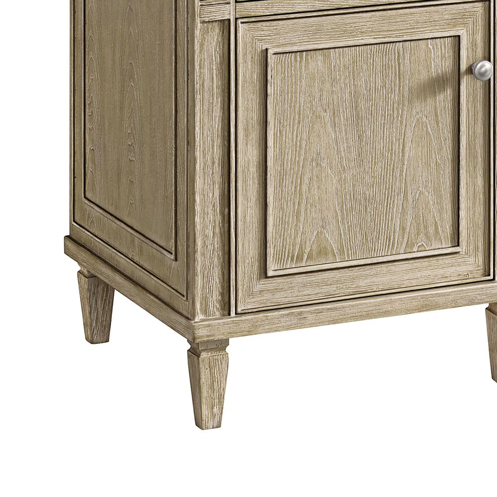 James Martin Vanities Lorelai 60&quot; Double Vanity in Whitewashed Oak with 3 cm Ethereal Noctis Quartz Top, , large