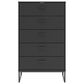 Ashley Socalle 4-Piece Queen Platform Bedroom Set in Black, , large