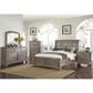New Heritage Design Allegra Dresser and Mirror in Pewter, , large