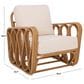Safavieh Malina Accent Chair in White, , large