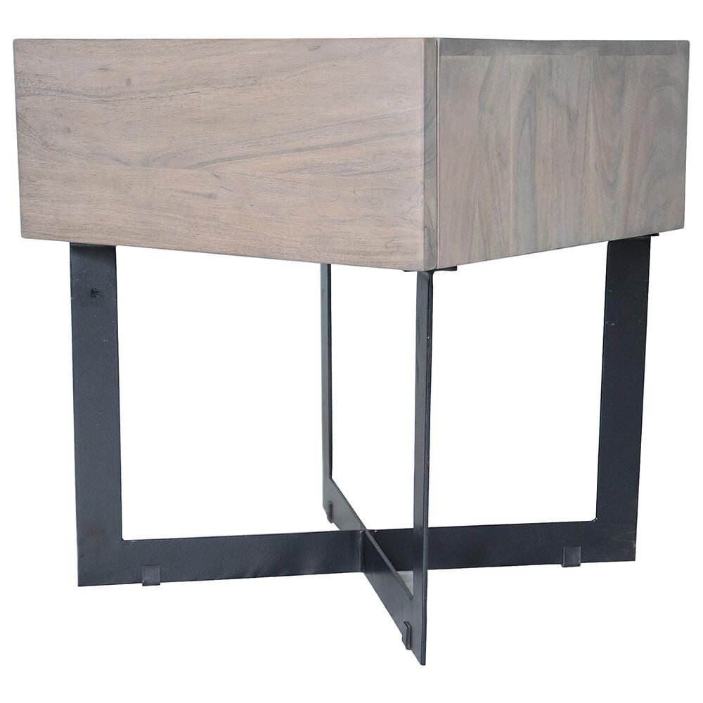 Moe's Home Collection Tiburon Side Table in Grey, , large