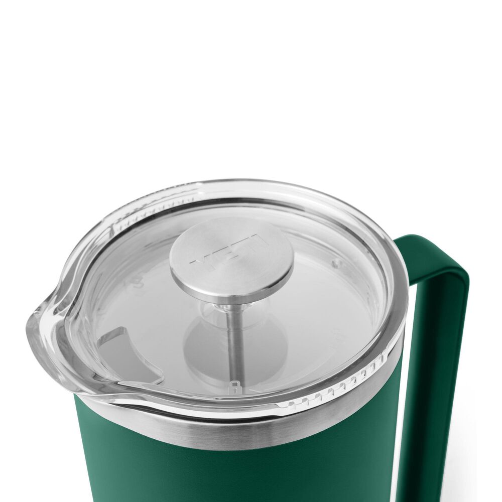 YETI Rambler 64 Oz French Press with Twist-To-Lock Lid in Black Forest Green, , large